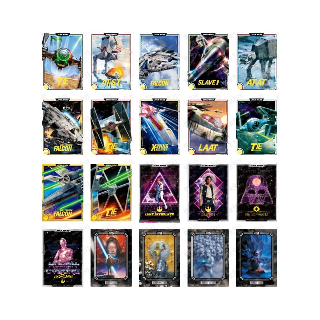 STAR WARS Global Art Trading Cards Episode 2 (4 packs) - Rapp Collect