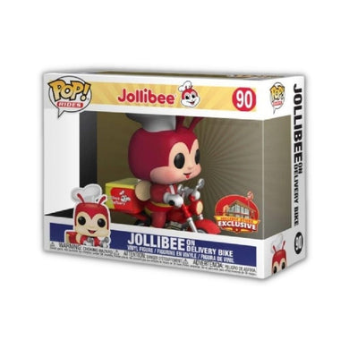 Funko Pop! Rides Jollibee on Delivery Bike - Rapp Collect