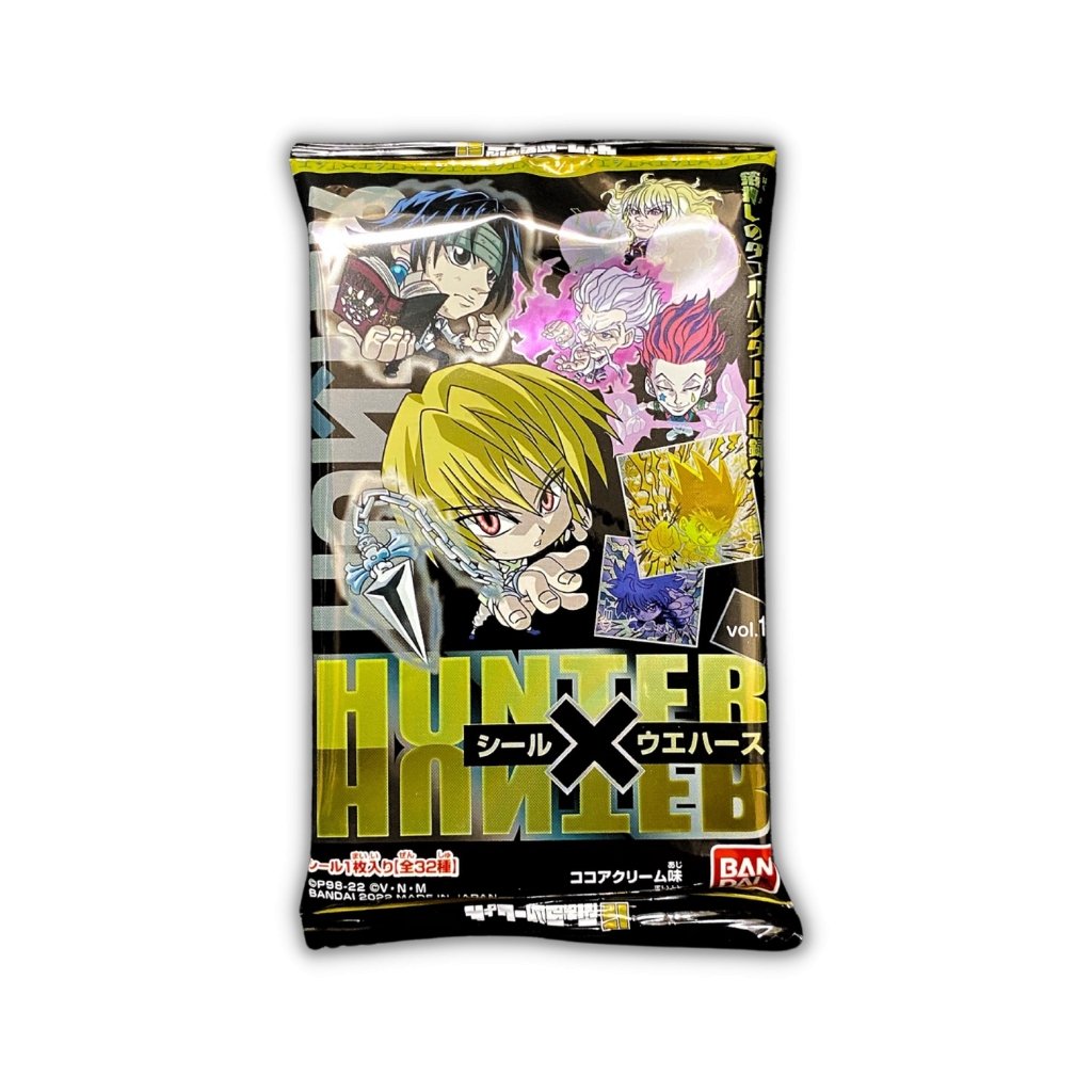 Hunter x Hunter sticker Seal Wafer Super Rare Vol.1 HH1 Japanese anime  Japan L/E