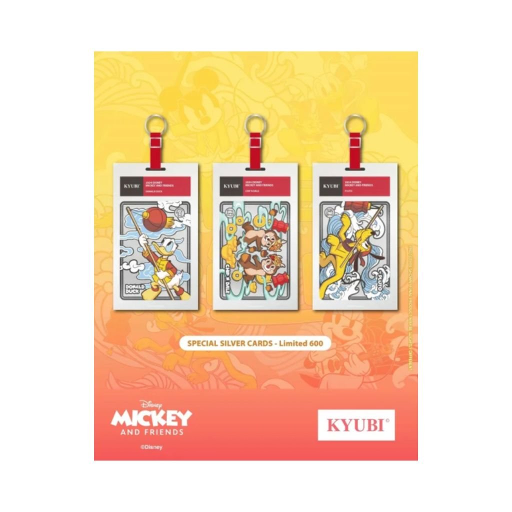 Kyubi Card Charm Collection Mickey and Friends (1 pack) - Rapp Collect