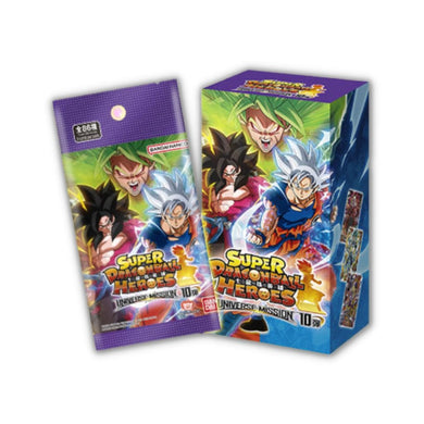 Super Dragon Ball Heroes Universe Mission 10 Booster Box (20 packs) - Rapp Collect