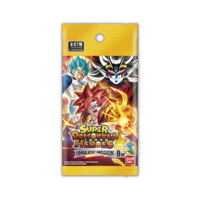 Super Dragon Ball Heroes Universe Mission 8 Booster Pack - Rapp Collect