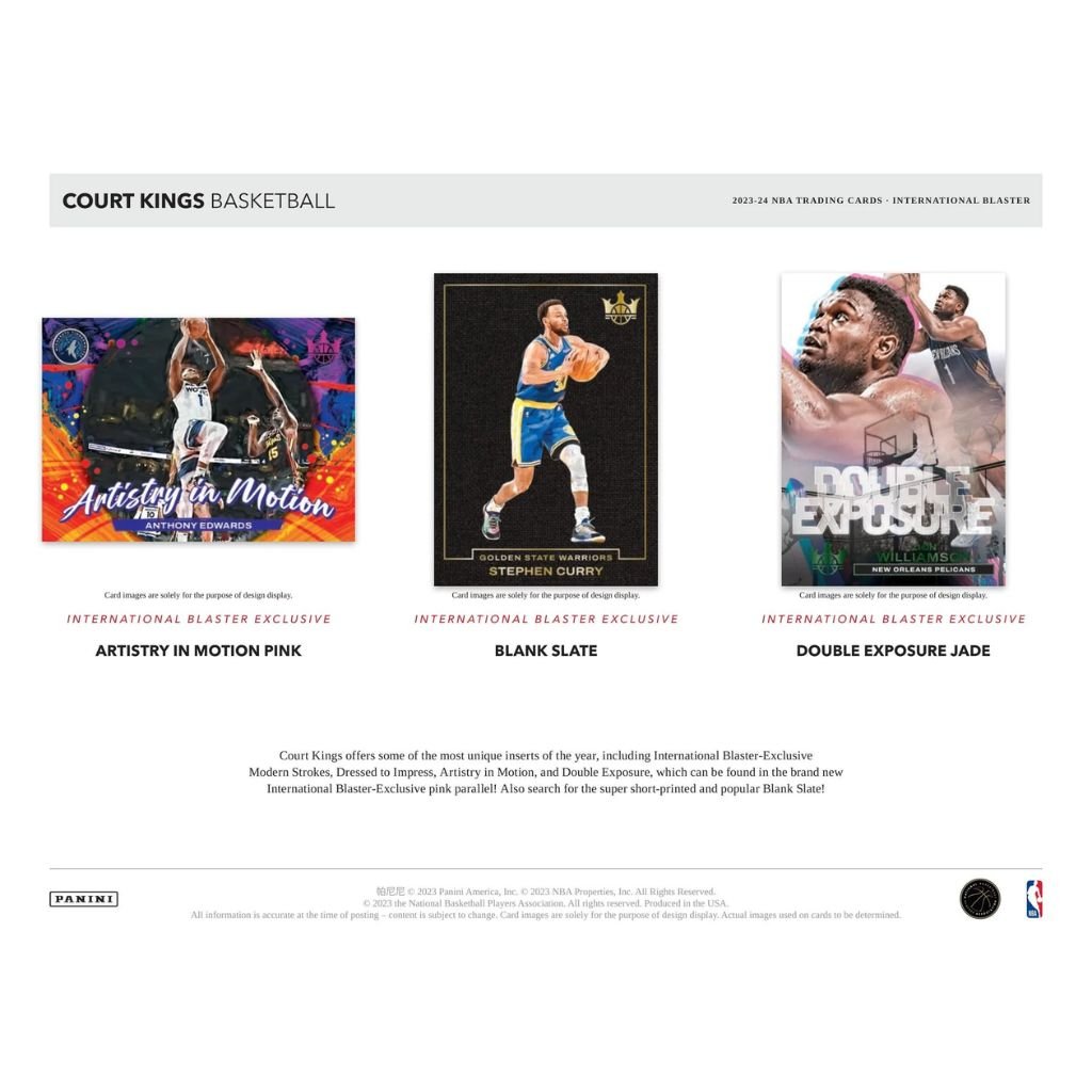 2023-24 Court Kings Basketball International Blaster Box (6 packs) - Rapp Collect