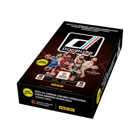 2023 - 24 Donruss Turkish Airlines EuroLeague Basketball Hobby Box (18 packs) - Rapp Collect