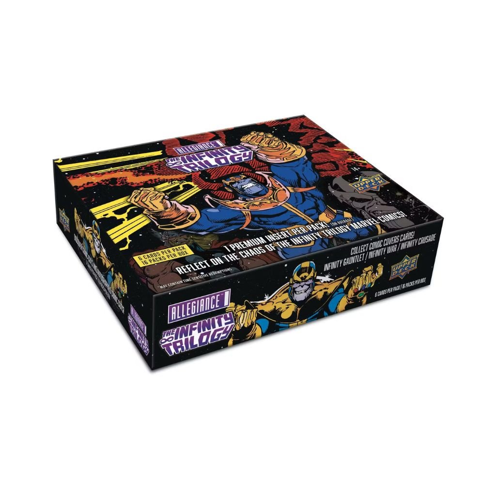 2023 Upper Deck MARVEL Allegiance: The Infinity Trilogy Hobby Box (16 packs) - Rapp Collect