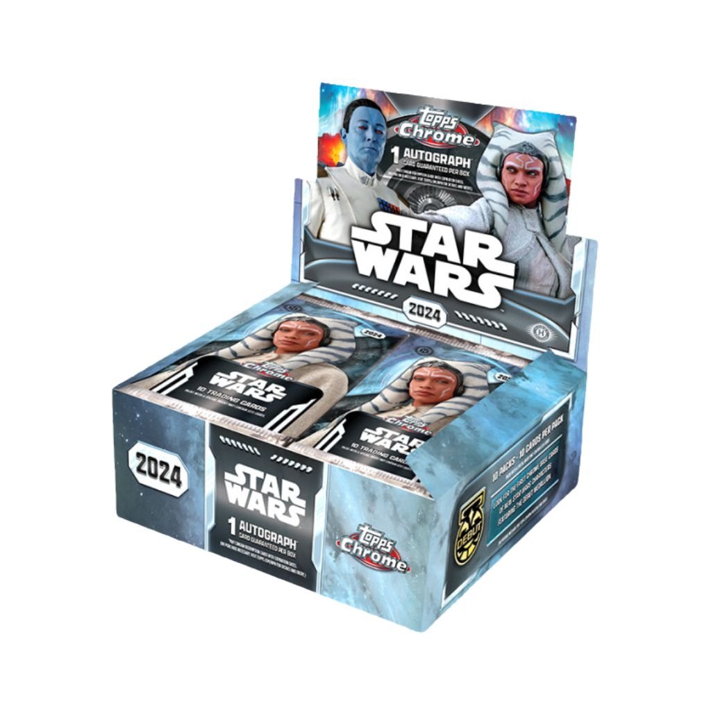 2024 Topps Chrome Star Wars Hobby Box (10 packs) - Rapp Collect