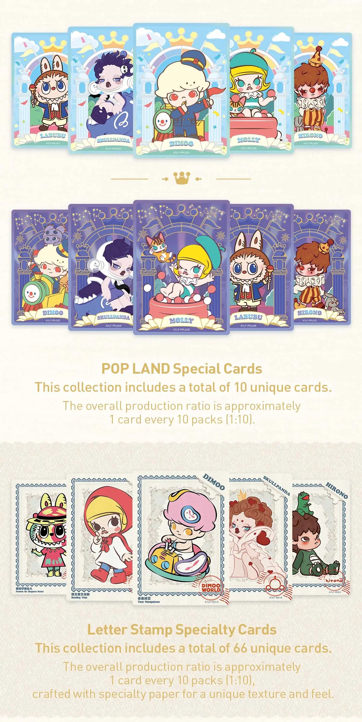 POP MART PopCard Art & Life Trading Cards
