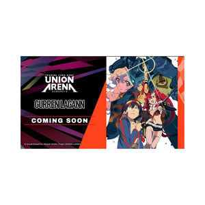 weiss schwarz gurren lagann booster box Union Arena UA56 Tengen Toppa Gurren Lagann Booster Box (16 packs)