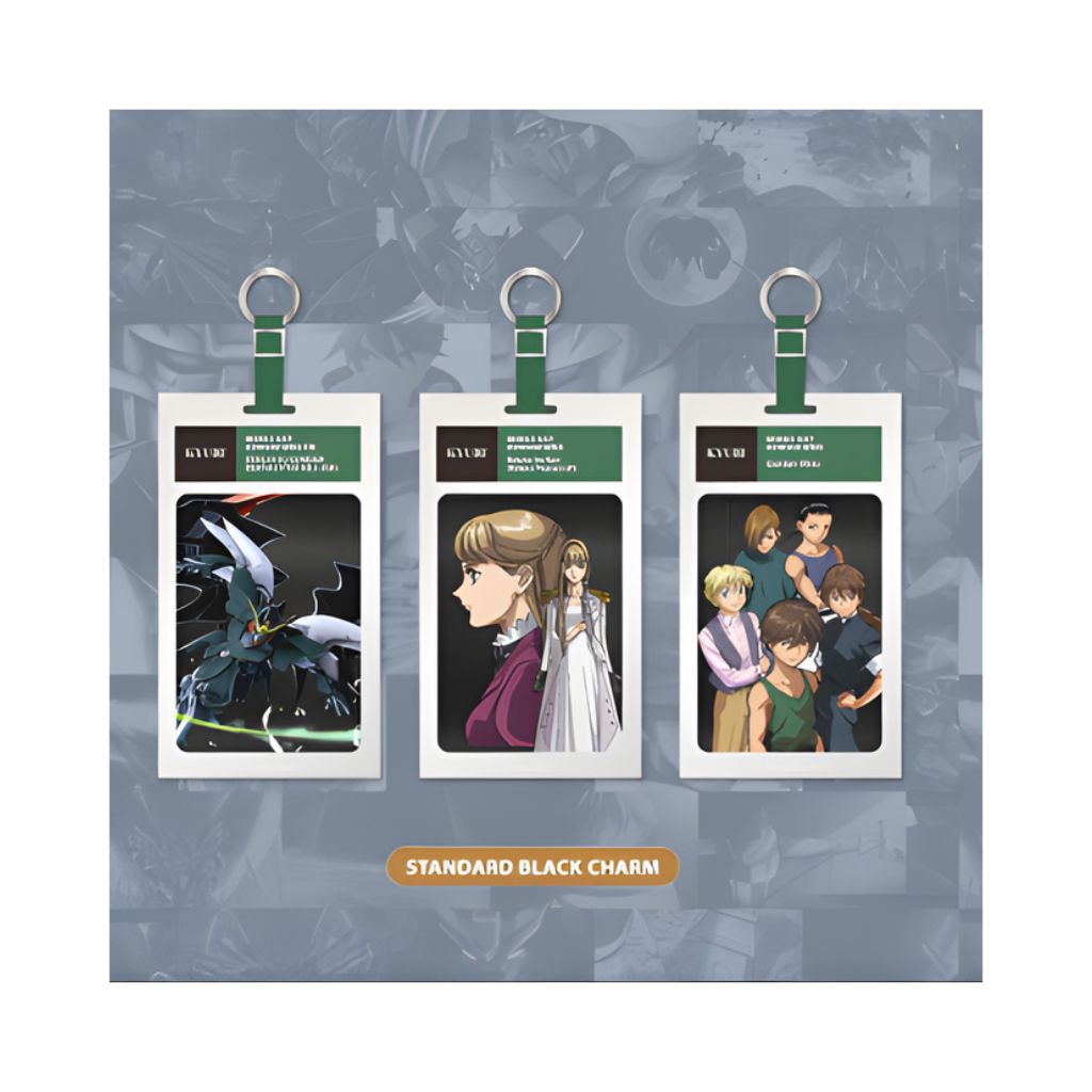 Kyubi Card Charm Collection 30th Gundam Wing Series (1 pack)
