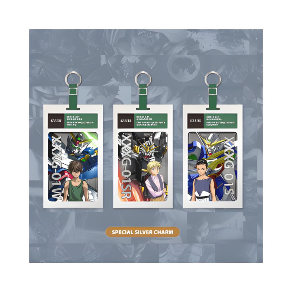 Kyubi Card Charm Collection 30th Gundam Wing Series (1 pack)