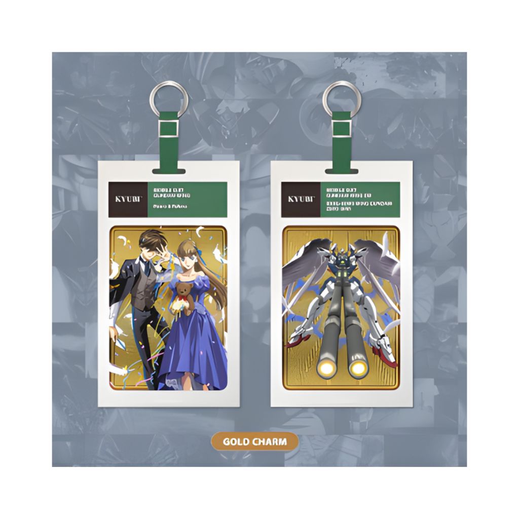 Kyubi Card Charm Collection 30th Gundam Wing Series (1 pack)