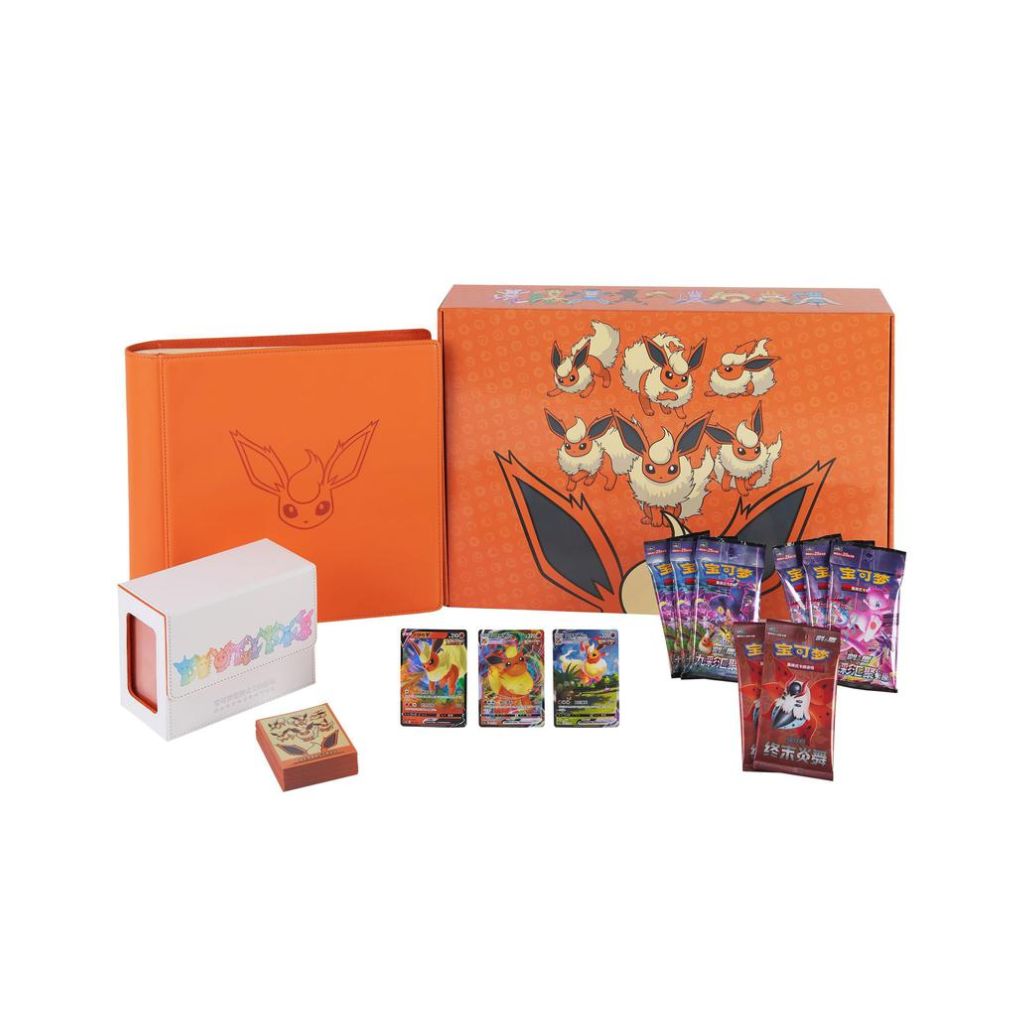 Pokemon CG Collection Set Advanced Gift Box Series Flareon (vereinfachtes Chinesisch) 