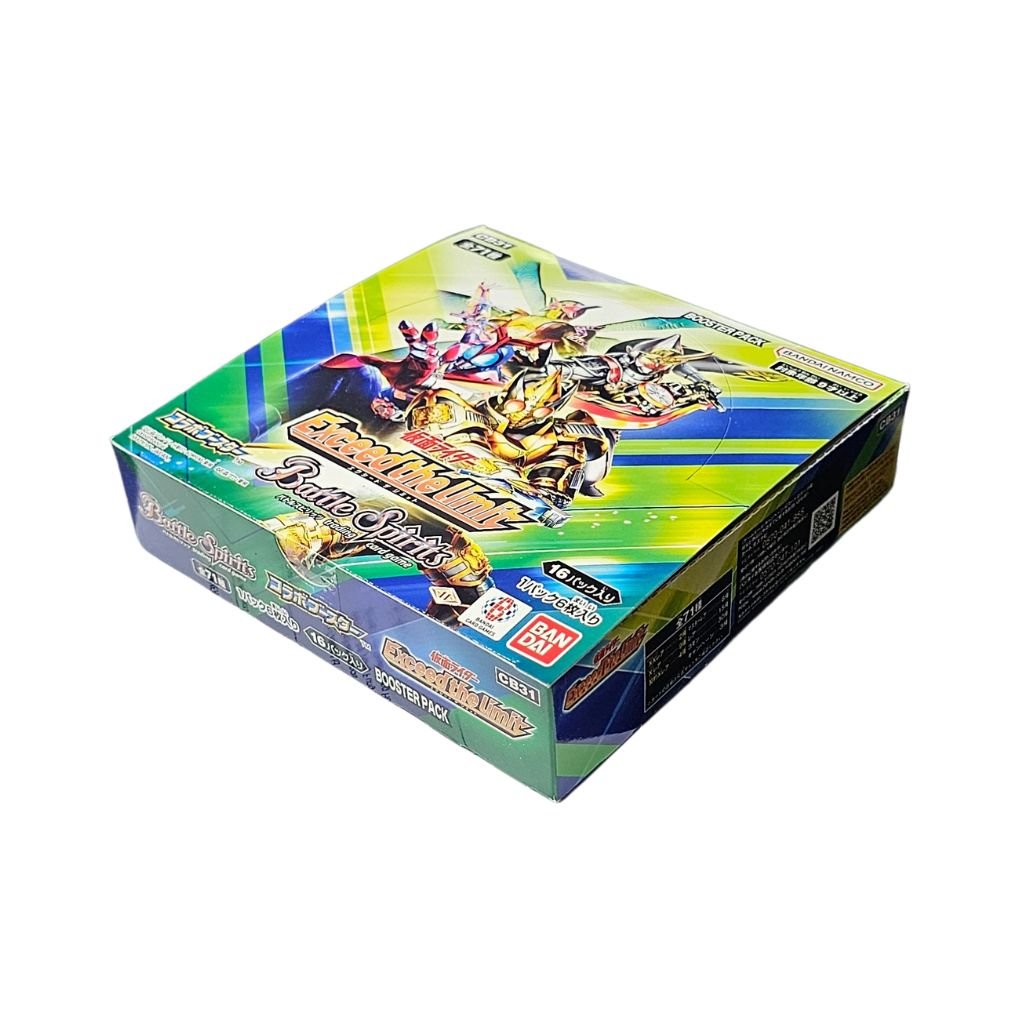 Battle Spirits CB31 Kamen Rider Exceed the Limit Booster Box (16 packs) - Rapp Collect