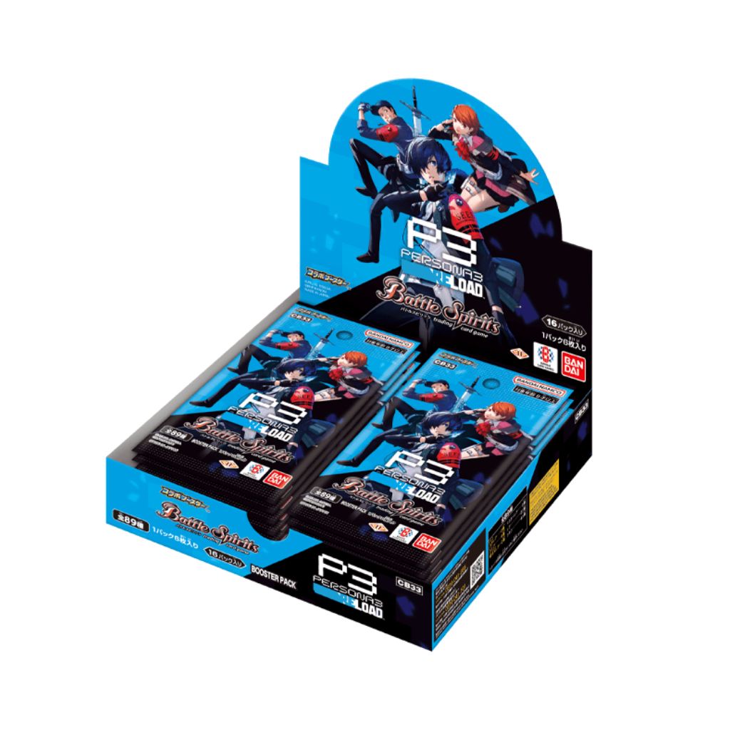Battle Spirits CB33 Collaboration Booster Persona 3 Reload Episode Aegis Booster Box (16 Packungen)