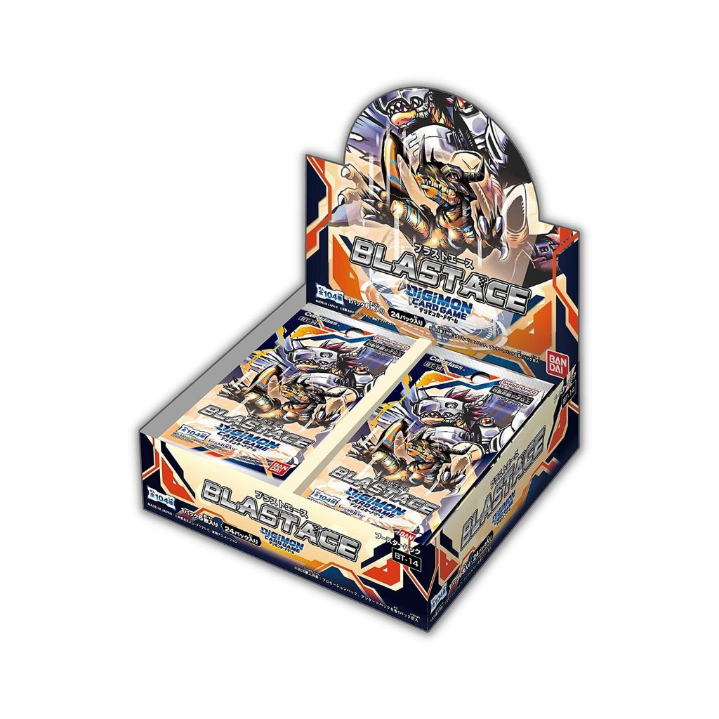Digimon BT14 Blast Ace Booster Box (24 Packungen) 