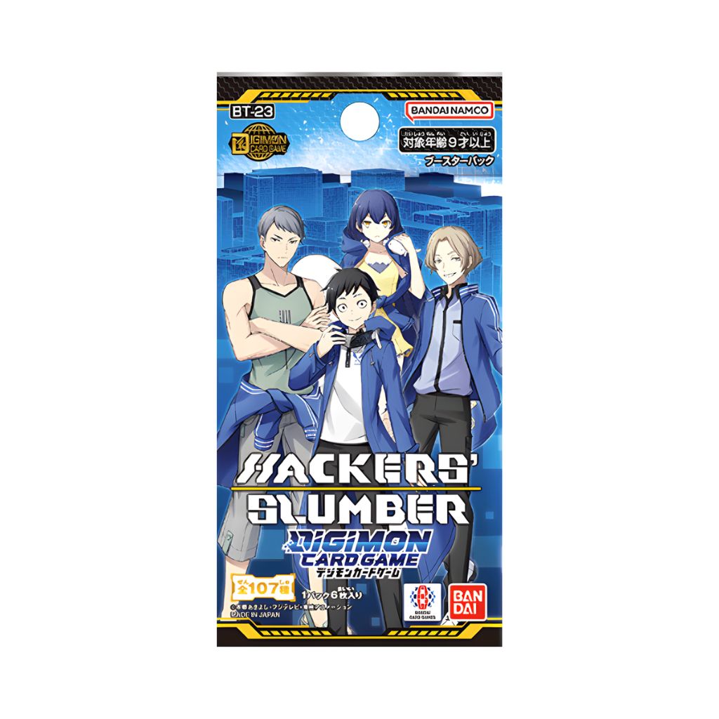 Boîte de boosters Digimon BT23 Hackers' Slumber (24 packs)