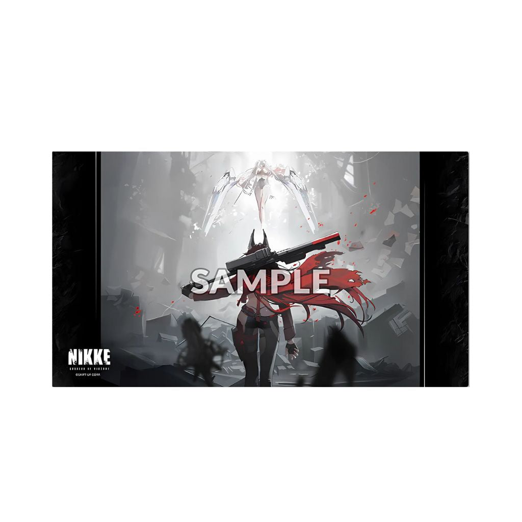 Tapis de jeu Bushi Supplies Vol 9 Déesse de la victoire NIKKE RED ASH Red Hood vs Cendrillon