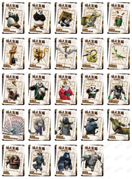 Card Fun Kung Fu Panda National Treasures Year of the Dragon (10 packs) - Rapp Collect