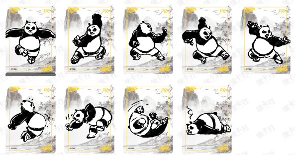 Card Fun Kung Fu Panda National Treasures Year of the Dragon (10 packs) - Rapp Collect