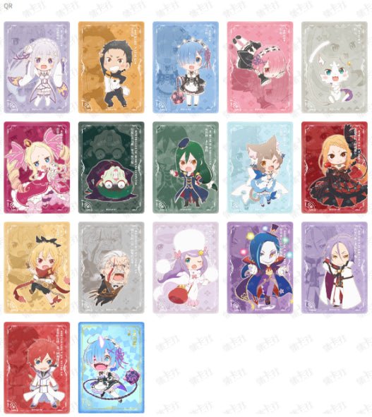 Card Fun Re:Zero - Starting Life In A Different World (10 packs) - Rapp Collect