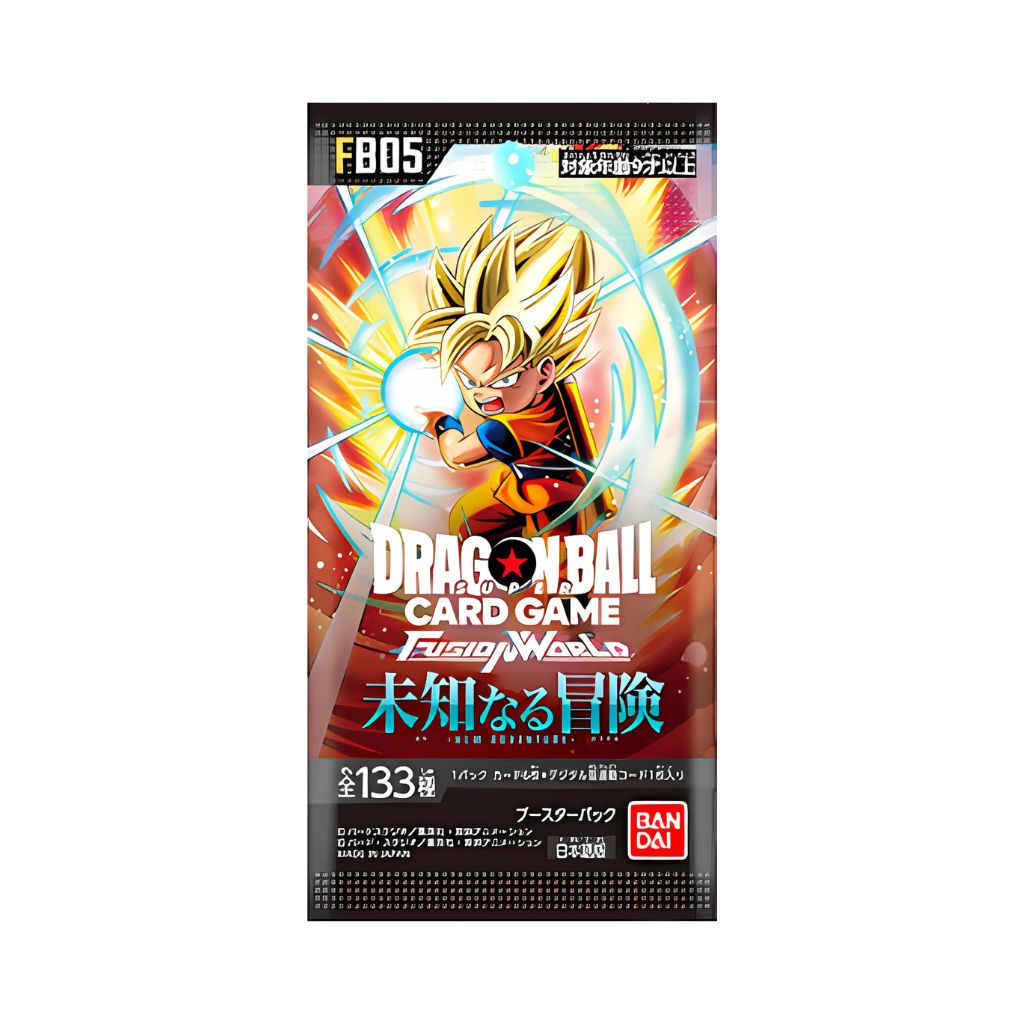 Coffret de boosters Dragon Ball Super CG Fusion World FB05 New Adventure (24 packs)