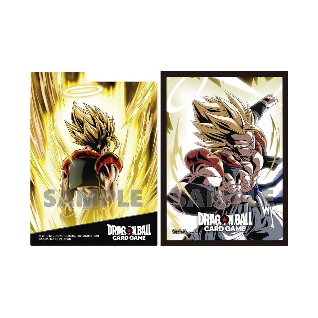 Dragon Ball Super Fusion World Official Card Case and Sleeve Set 03 Gogeta