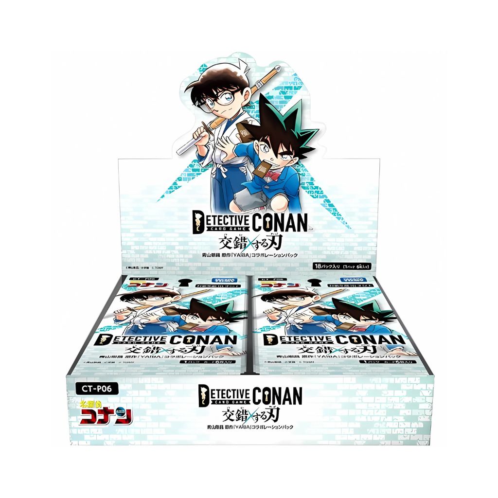 Coffret de boosters Détective Conan CTP06 Lames en collision (18 packs)