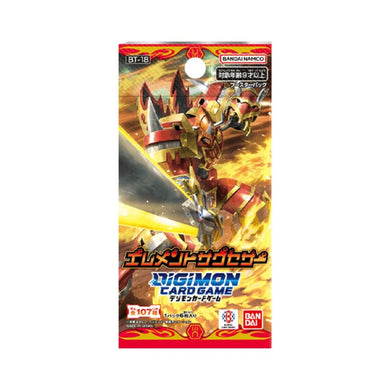 Digimon BT18 Element Successor Booster Box (24 packs) - Rapp Collect