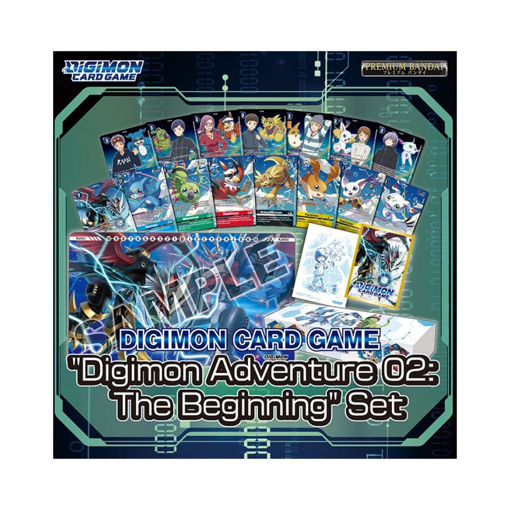 Digimon Card GAME: Adventure BOX 02: The Beginning Set