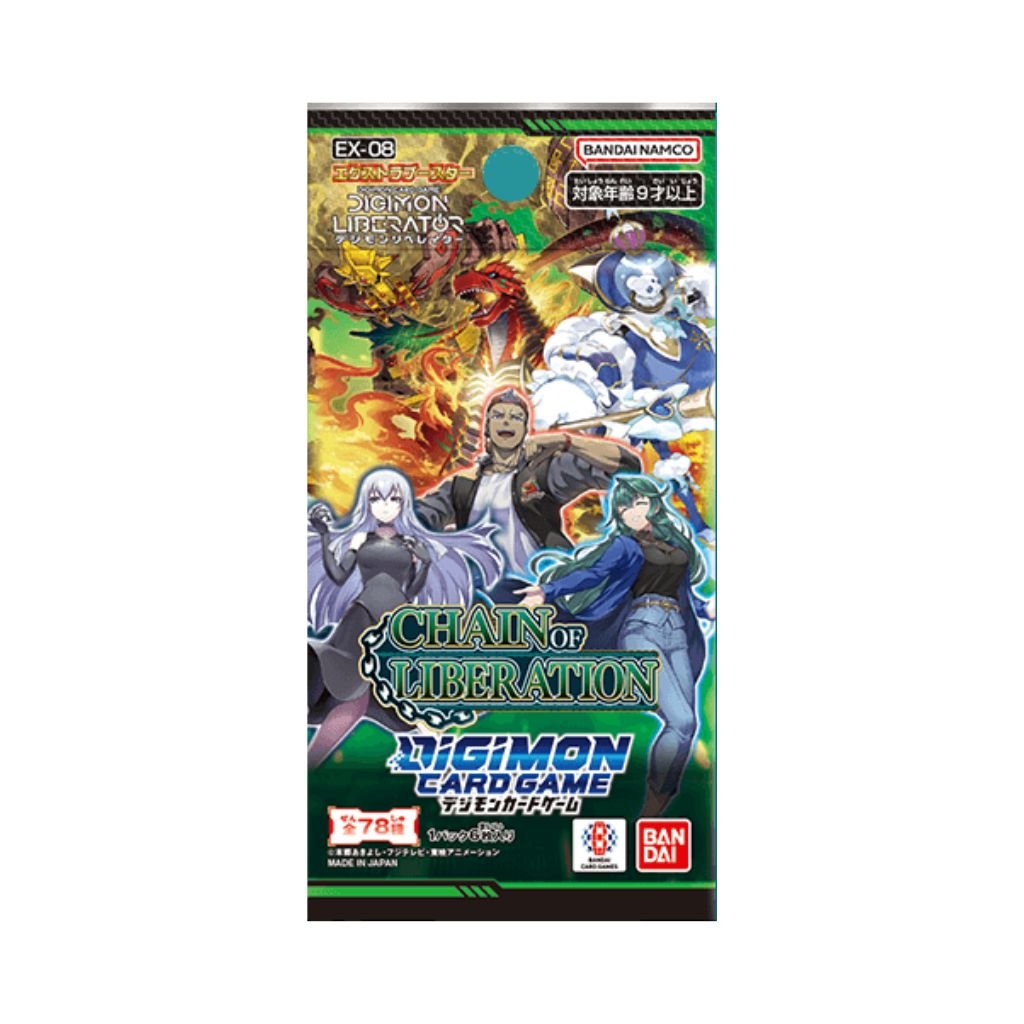 Digimon EX08 Chain of Liberation Booster Box (24 packs) - Rapp Collect