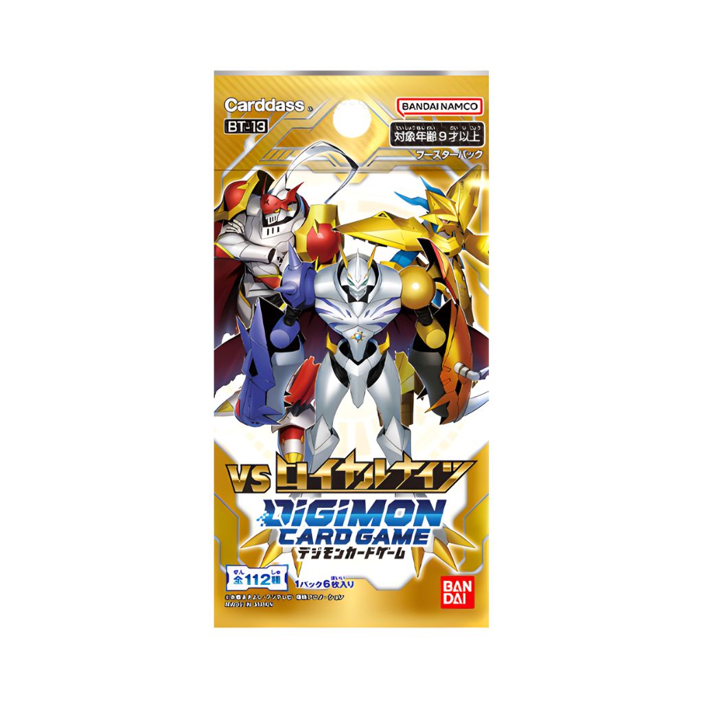 digimon card game versus royal knights booster box Digimon Card Game Booster Pack VS Royal Knights BT-13 (box / 24 pack)