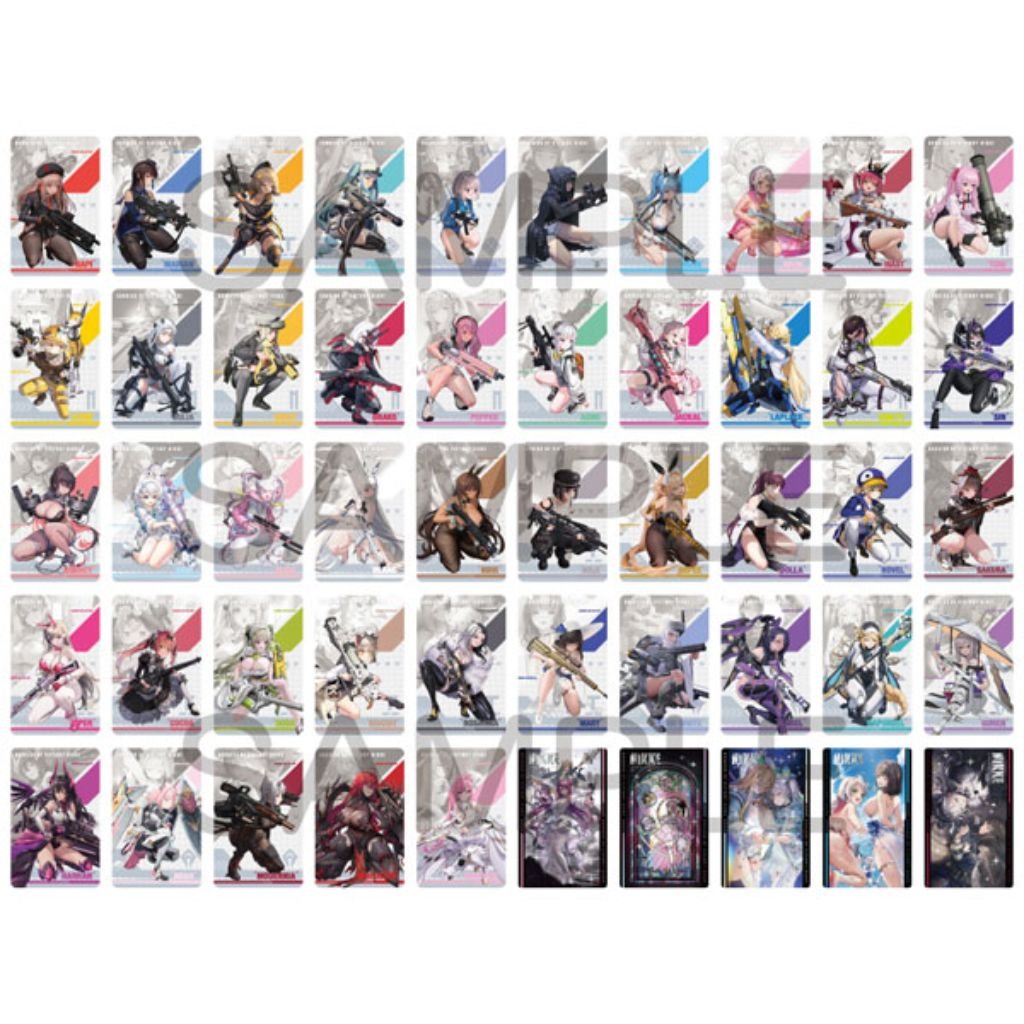 Goddess of Victory Nikke Gun Girl Metal Card Collection Vol 1 (10 packs) - Rapp Collect