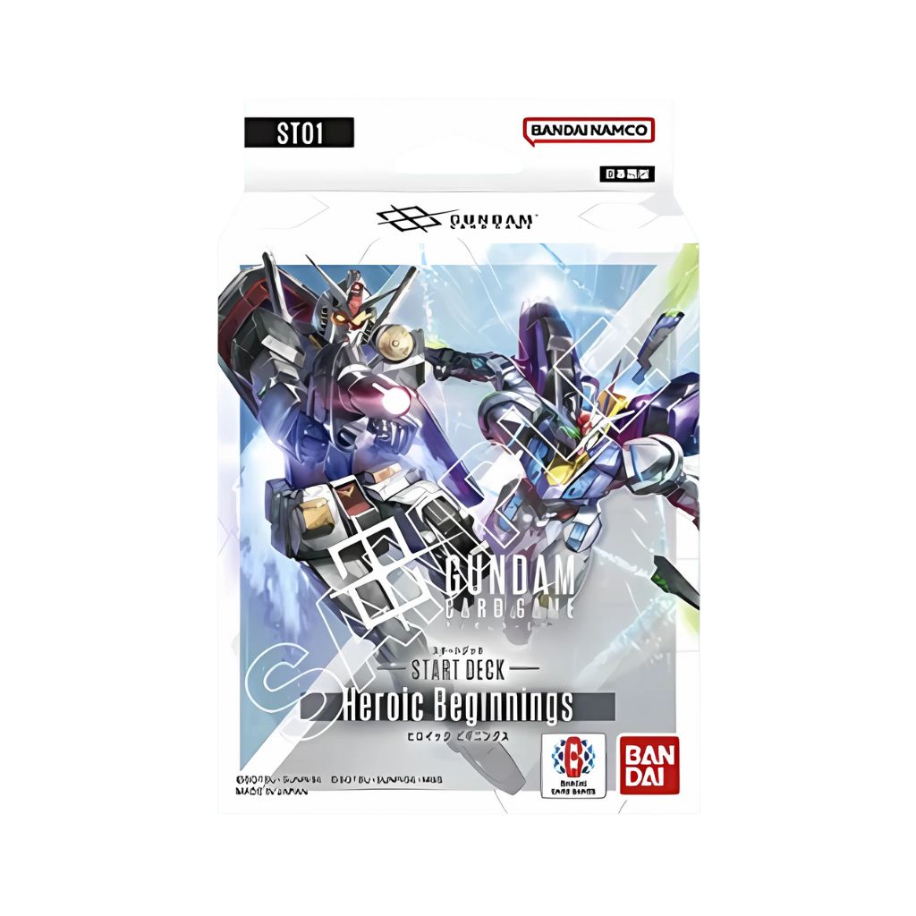 Deck de démarrage GUNDAM CG ST01 Débuts héroïques