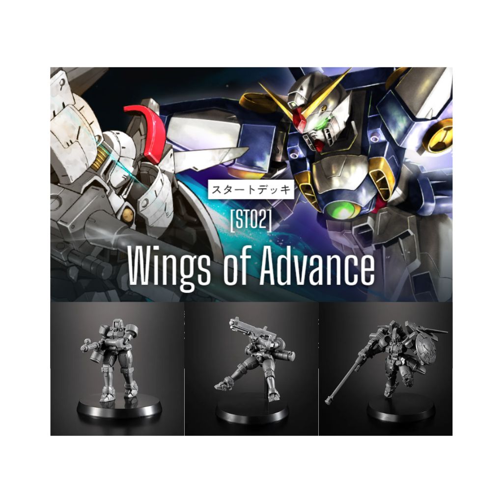 GUNDAM ST02A Wings of Advance Gundam Assemble Starter Deck