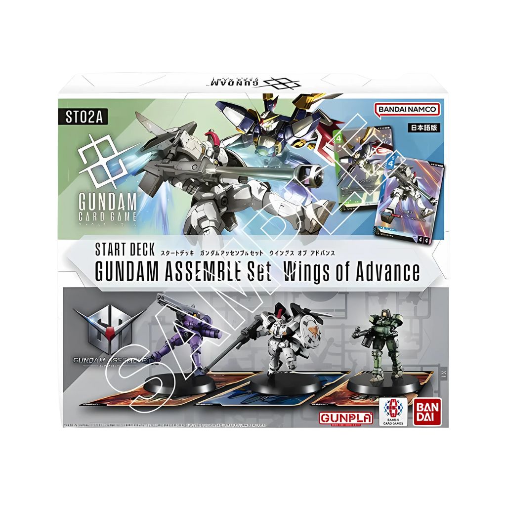 GUNDAM CG ST02A Wings of Advance Gundam Assemble Starter Deck