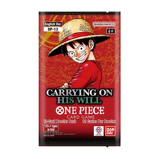 One Piece English OP13 Carrying On His Will Booster Box (24 packs)