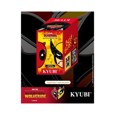 Kyubi Card Charm Collection Vol 4 MARVEL Deadpool & Wolverine (1 pack) - Rapp Collect