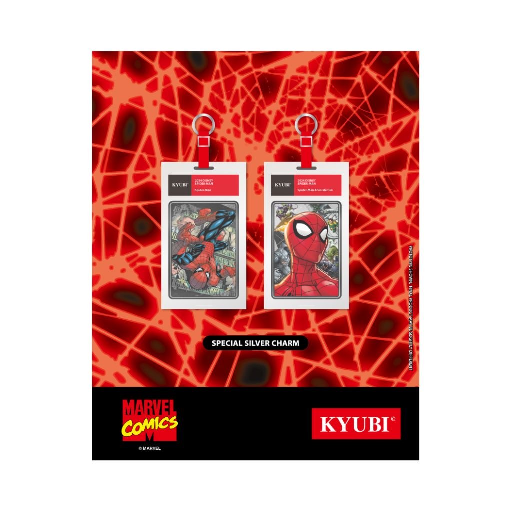 Kyubi Card Charm Collection Vol 5 The Amazing Spider - Man (1 pack) - Rapp Collect