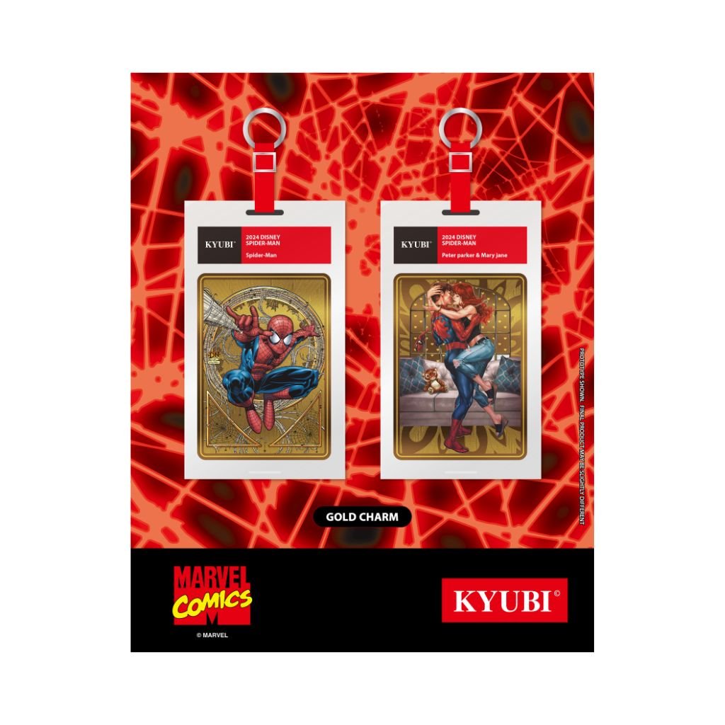 Kyubi Card Charm Collection Vol 5 The Amazing Spider - Man (1 pack) - Rapp Collect