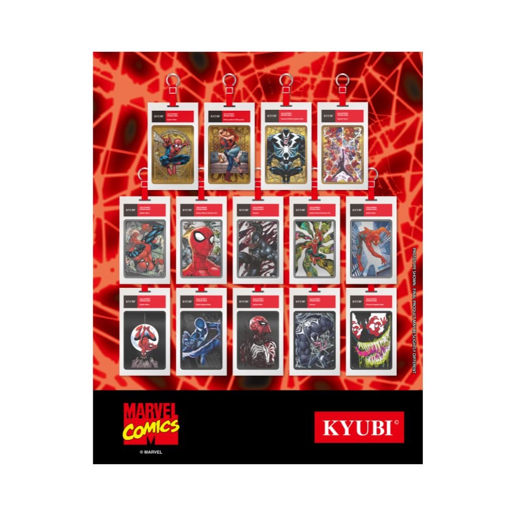 Kyubi Card Charm Collection Vol 5 The Amazing Spider - Man (1 pack) - Rapp Collect