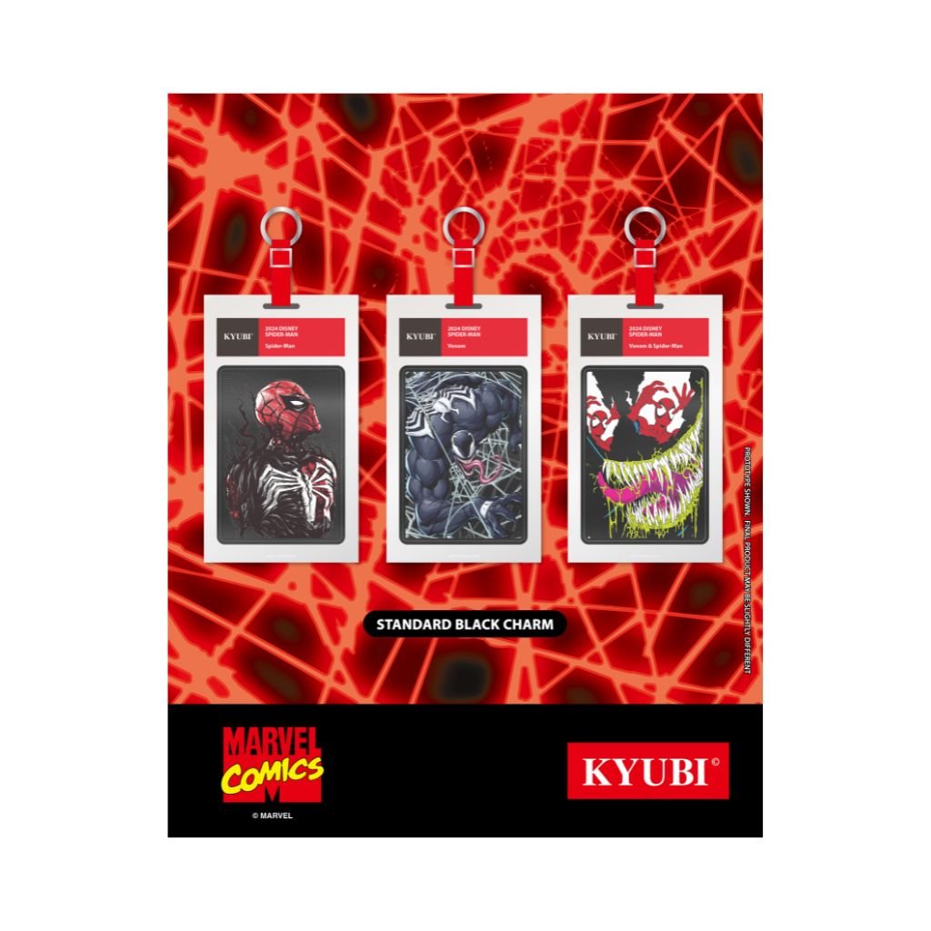 Kyubi Card Charm Collection Vol 5 The Amazing Spider - Man (1 pack) - Rapp Collect