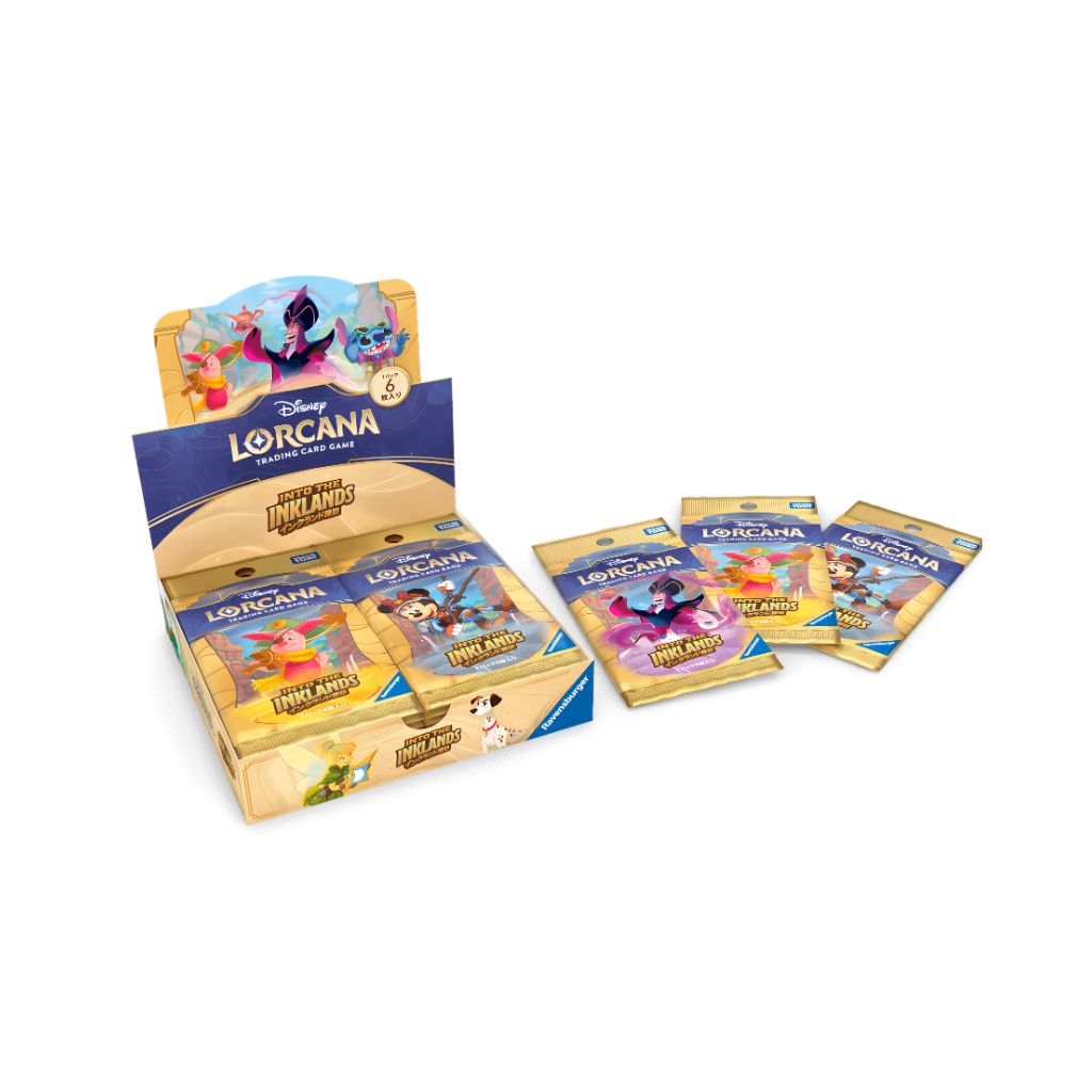 Disney Lorcana Into the Inklands Japanese Booster Box Disney Lorcana Into the Inklands Japanese Booster Box
