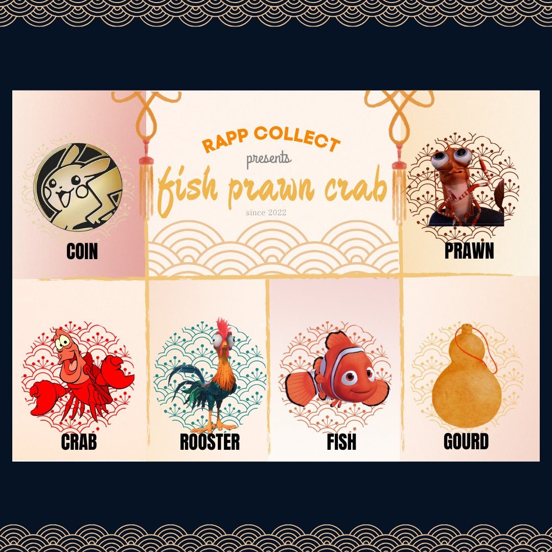 Lunar New Year 2025 Fish Prawn Crab (1 entry) - Rapp Collect