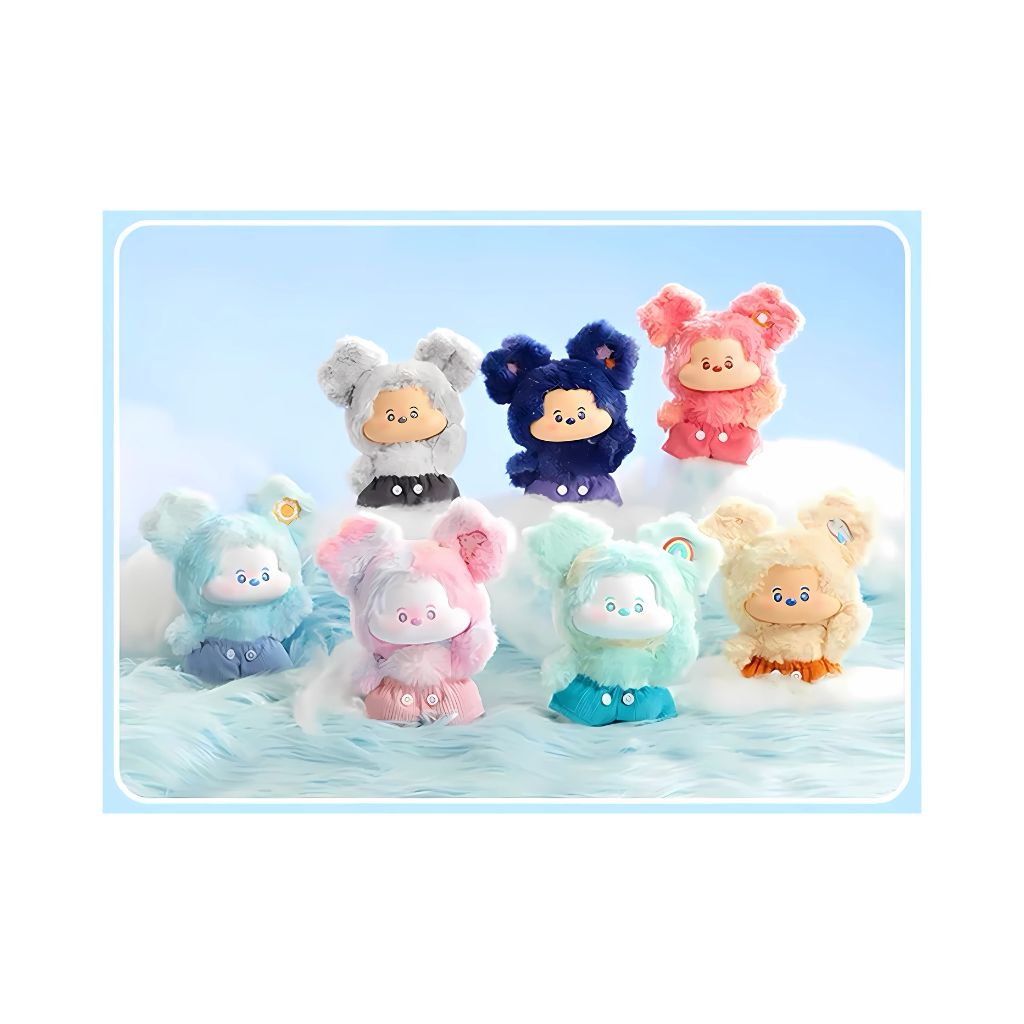 MINISO Disney Mickey Head in the Clouds Kollektion Vinyl-Plüsch-Überraschungsbox