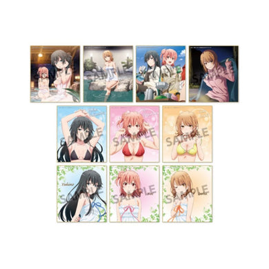 My Youth Romantic Comedy SNAFU Mini Trading Shikishi Vol 2 (2 packs) - Rapp Collect