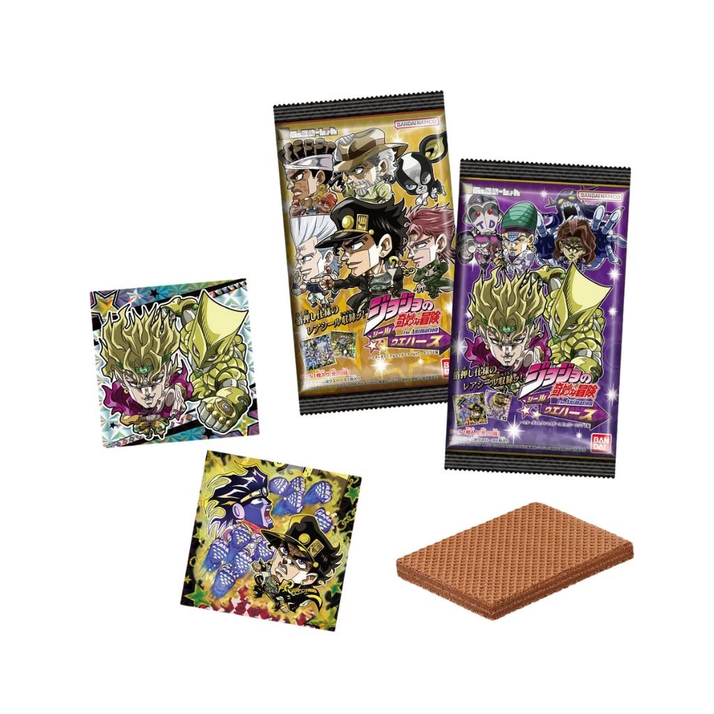 Niformation Jojo's Bizarre Adventure Seal Wafer Stardust Crusaders Part 2 (5 packs) - Rapp Collect