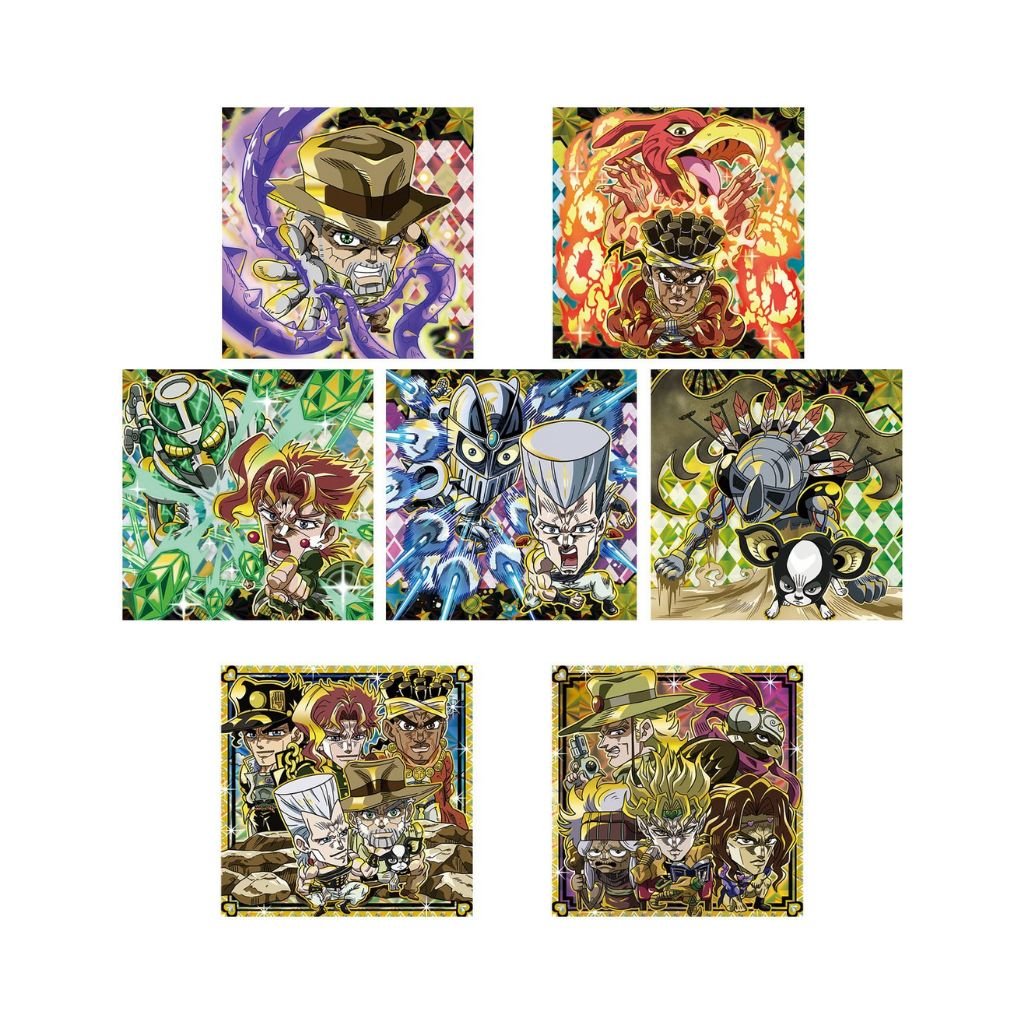 Niformation Jojo's Bizarre Adventure Seal Wafer Stardust Crusaders Part 2 (5 packs) - Rapp Collect