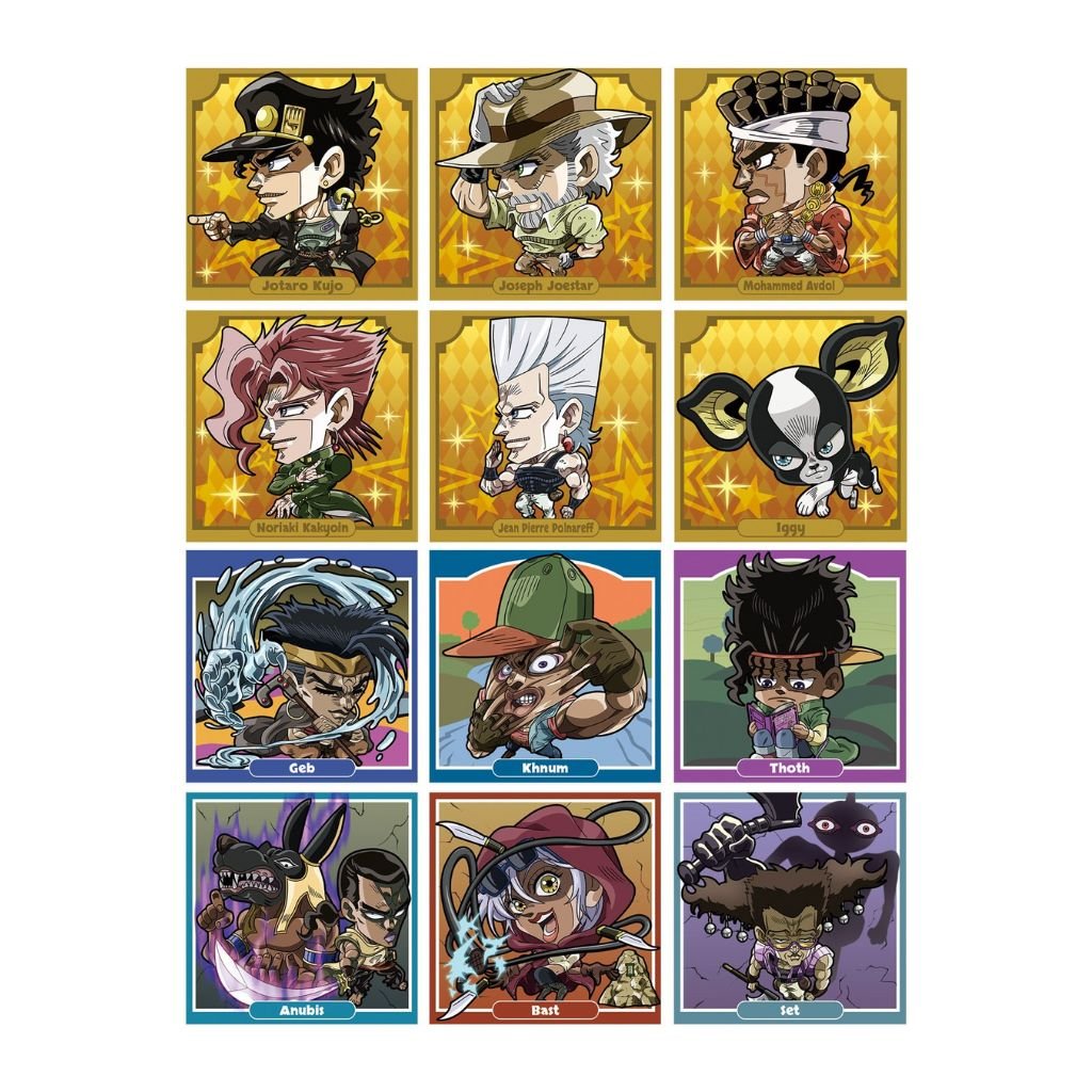 Niformation Jojo's Bizarre Adventure Seal Wafer Stardust Crusaders Part 2 (5 packs) - Rapp Collect