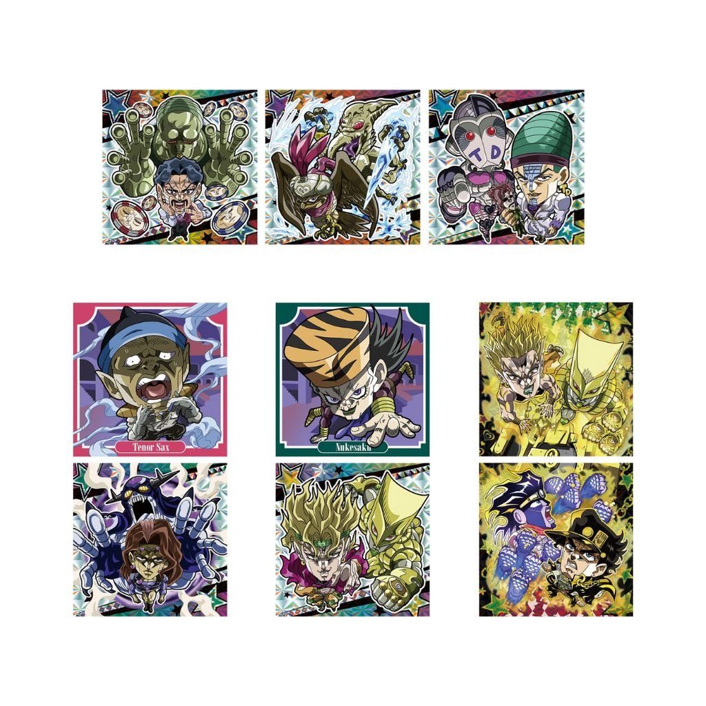 Niformation Jojo's Bizarre Adventure Seal Wafer Stardust Crusaders Part 2 (5 packs) - Rapp Collect