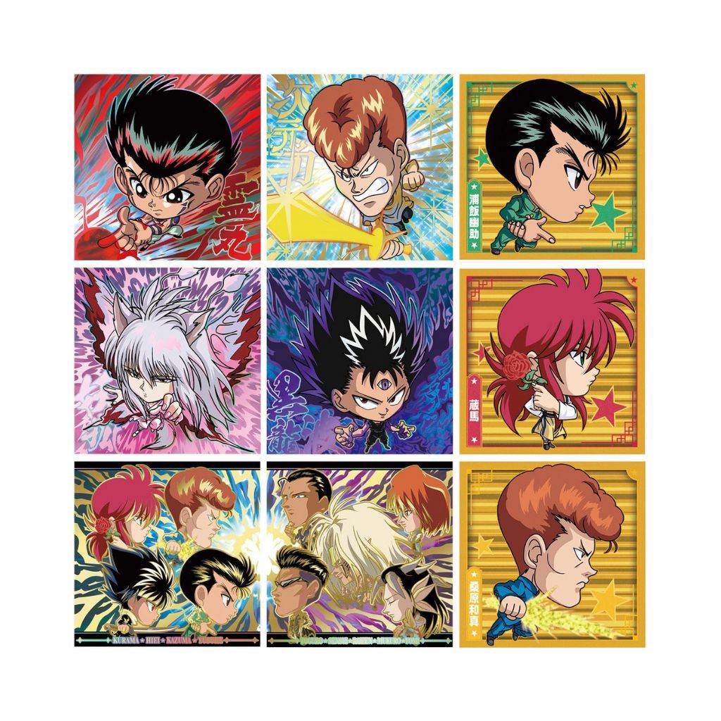 Niformation Yu Yu Hakusho Seal Wafer Vol 2 (5 packs) - Rapp Collect